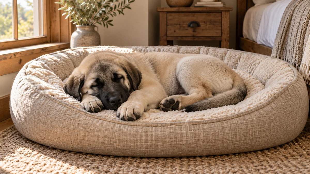 Kangal ilan — uyuyan Kangal yavru ilan fotoğrafı